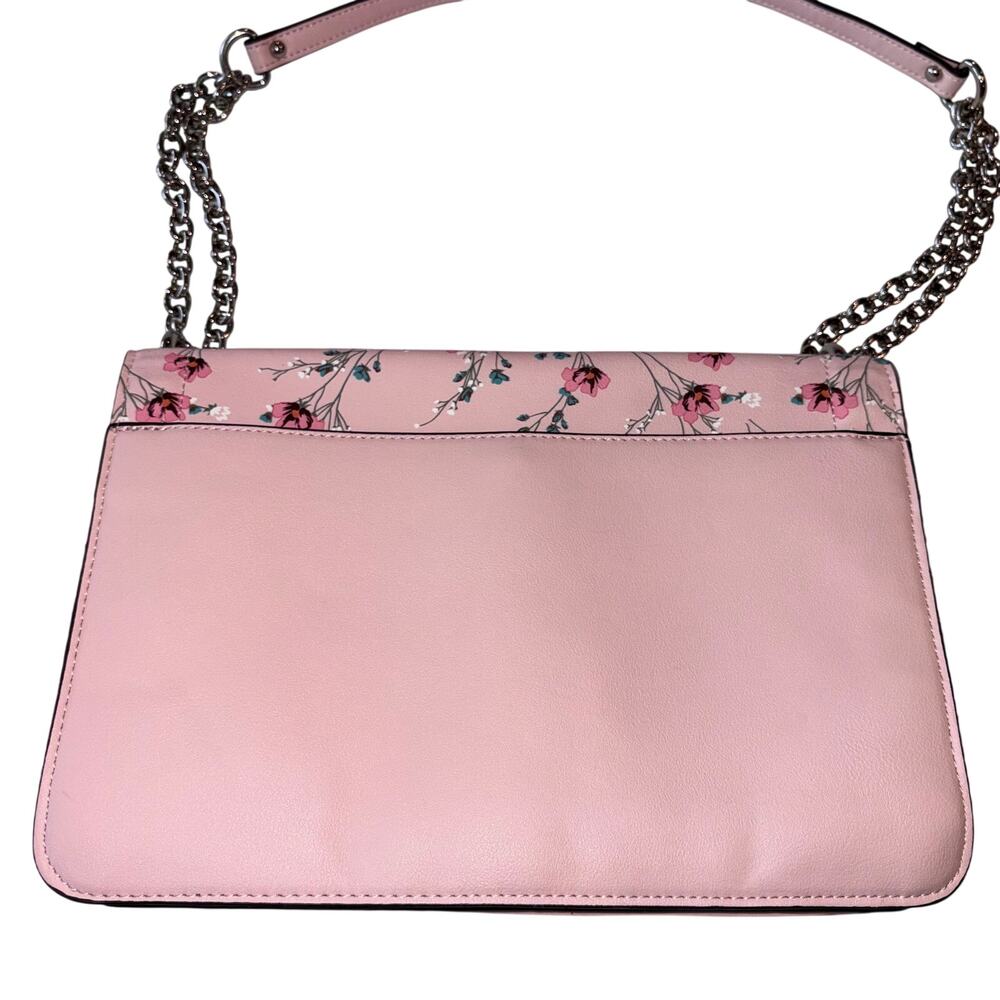 Steve Madden Pink Cherry Blossom Floral Shoulder Bag Preppy Clean Girl Summer - Picture 3 of 13